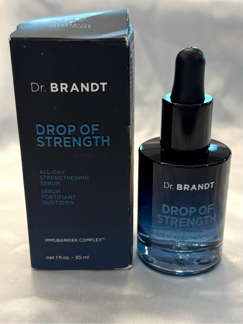 Dr. Brandt Drop of Strength All-Day Strengthening Serum 1 oz 30 ml New Hydrate